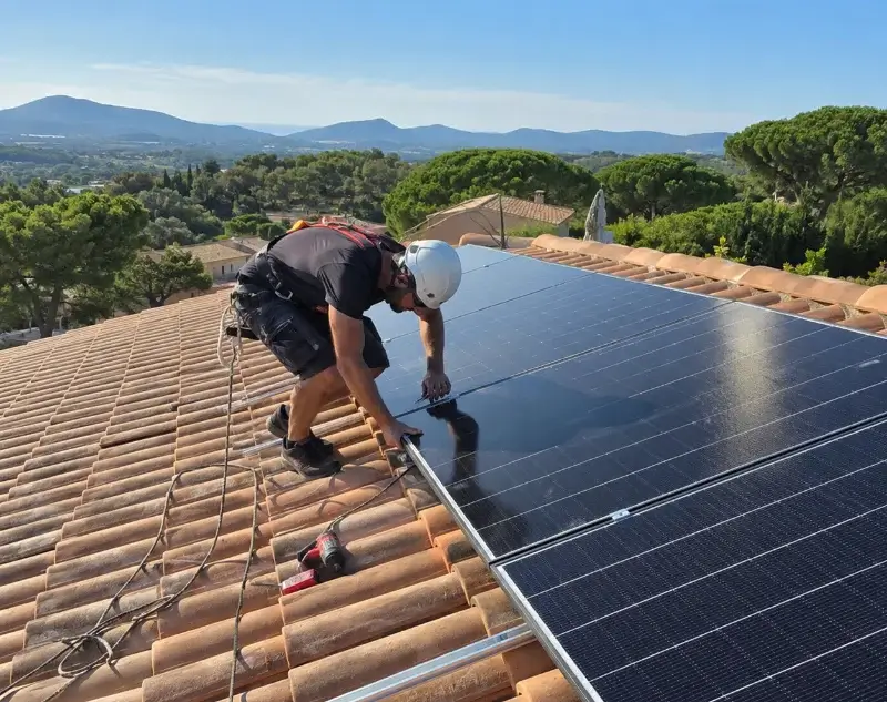 Installateur panneaux solaires Rillieux-la-Pape — pose photovoltaïque sur toiture