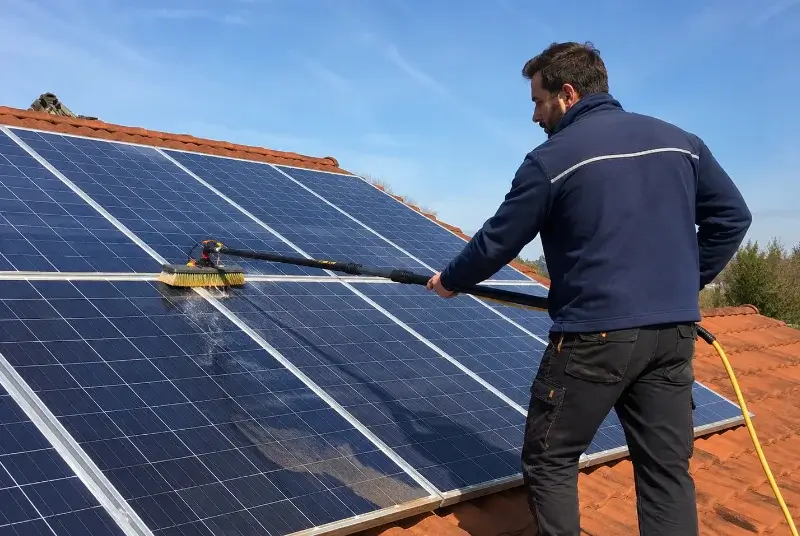 Nettoyage et entretien de panneaux solaires à Rillieux-la-Pape